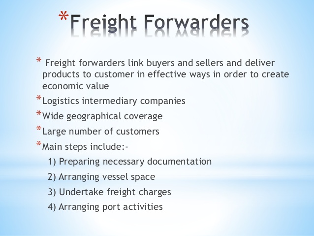 freight forwarding business plan examples